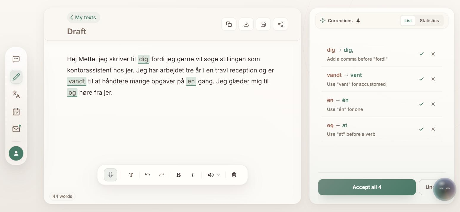 AI Grammar Checker