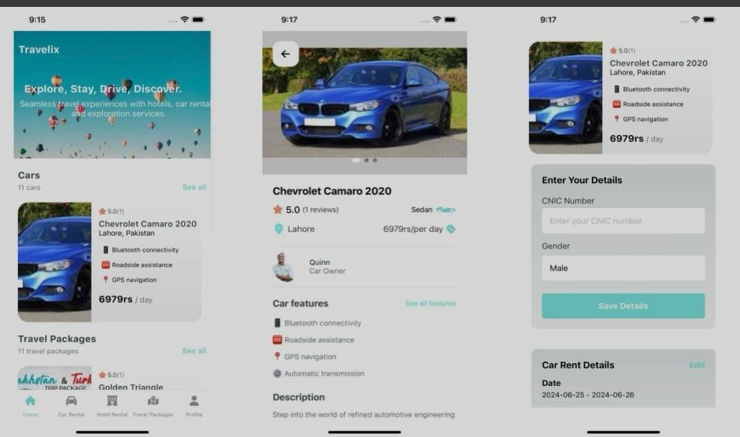 Travlix Mobile App